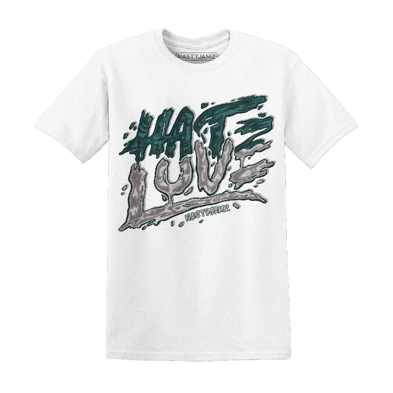 NastyJamz Oxidized Green 4s T Shirt Match Love Hate