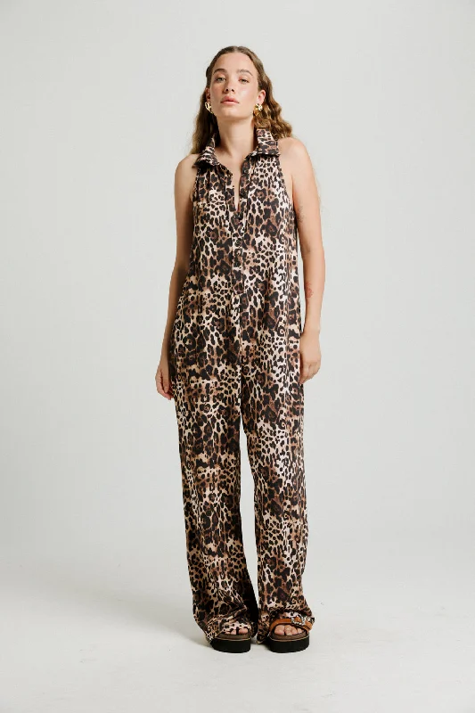 Adore Leopard Jumpsuit